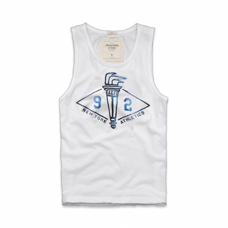 Abercrombie Fitch Hombres Tanque AF6798